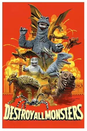Poster to the movie "Destroy All Monsters" #141657