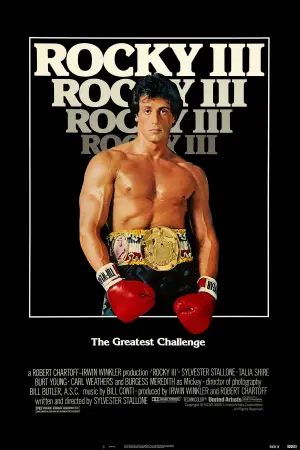 Poster to the movie "Rocky III" #789462