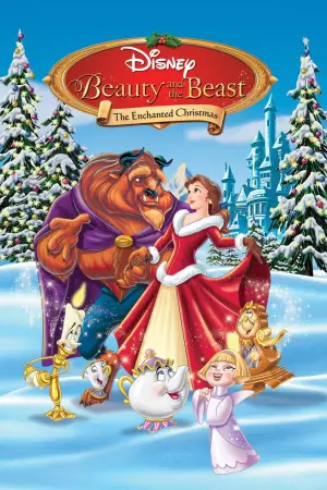 Poster to the movie "Beauty and the Beast: The Enchanted Christmas" #669347
