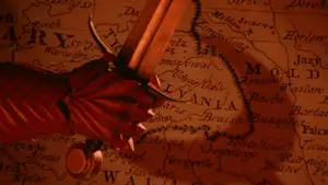 Backdrop to the movie "Bram Stoker