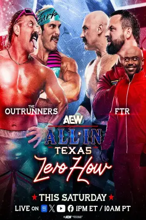 Poster to the movie "AEW All In 2025: Texas - Zero Hour" #710442