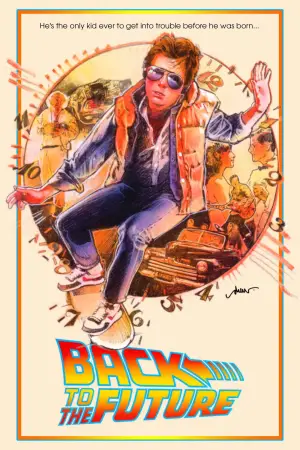 Poster to the movie "Back to the Future" #550772