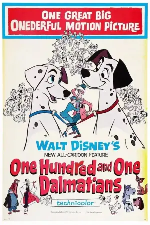 Poster to the movie "One Hundred and One Dalmatians" #454221