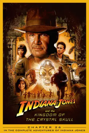 Poster to the movie "Indiana Jones and the Kingdom of the Crystal Skull" #804289