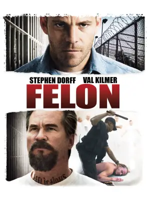 Poster to the movie "Felon" #765423