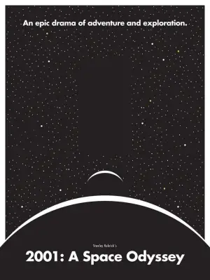 Poster to the movie "2001: A Space Odyssey" #750825