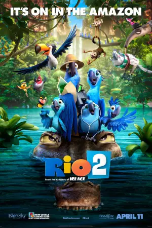 Poster to the movie "Rio 2" #636870