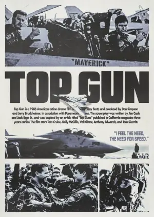 Poster to the movie "Top Gun" #768944
