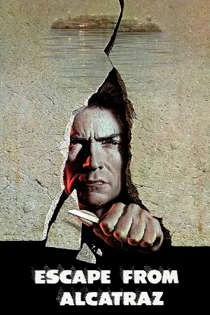 Movie poster "Escape from Alcatraz"