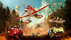 Backdrop to the movie "Planes: Fire & Rescue" #790545