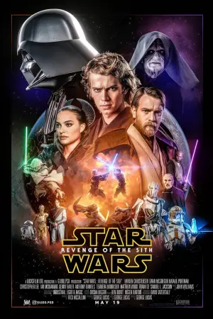 Poster to the movie "Star Wars: Episode III - Revenge of the Sith" #608462