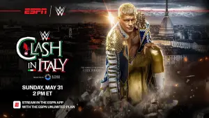 Backdrop to the movie "WWE Clash in Italy 2026" #913426