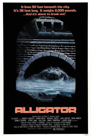 Poster to the movie "Alligator" #345961