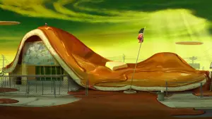 Backdrop to the movie "Cloudy with a Chance of Meatballs" #667425