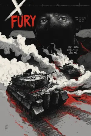 Poster to the movie "Fury" #560125