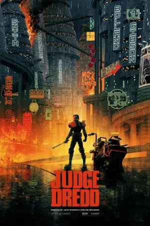 Poster to the movie "Judge Dredd" #682137