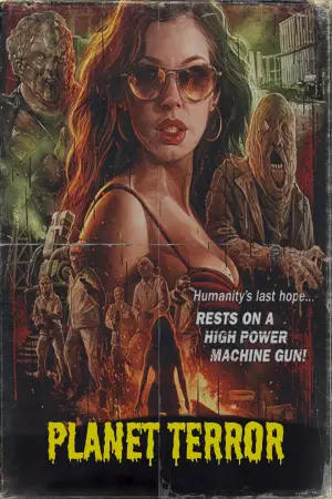 Poster to the movie "Planet Terror" #702310
