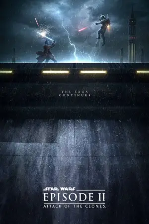 Poster to the movie "Star Wars: Episode II - Attack of the Clones" #617138