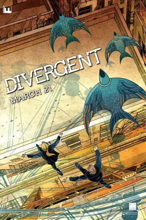 Poster to the movie "Divergent" #612592