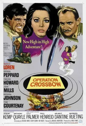Poster to the movie "Operation Crossbow" #883799