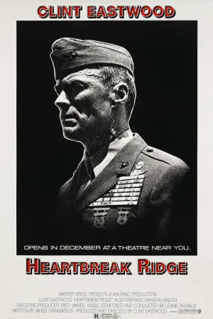 Poster to the movie "Heartbreak Ridge" #256950