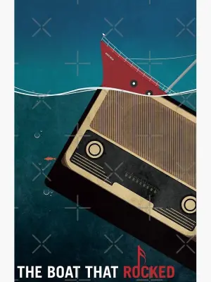 Poster to the movie "The Boat That Rocked" #118712
