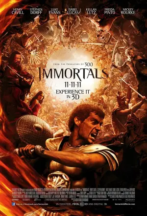 Poster to the movie "Immortals" #85404