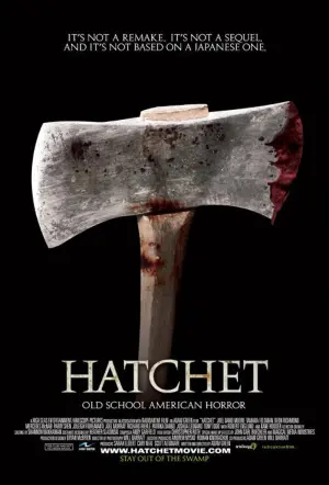 Poster to the movie "Hatchet" #355510