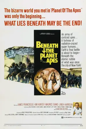 Poster to the movie "Beneath the Planet of the Apes" #809130