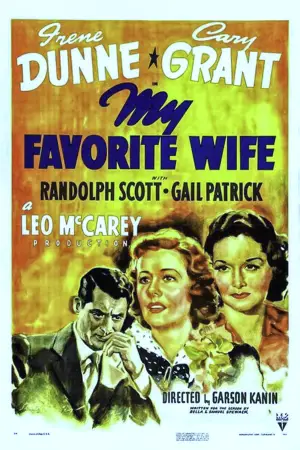 Poster to the movie "My Favorite Wife" #664154