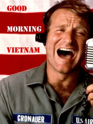 Poster to the movie "Good Morning, Vietnam" #124353
