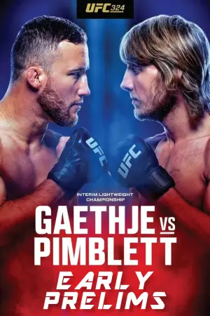 Poster to the movie "UFC 324: Gaethje vs. Pimblett" #540951