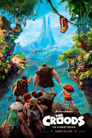 Poster to the movie "The Croods" #38438