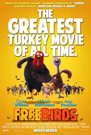 Poster to the movie "Free Birds" #921379