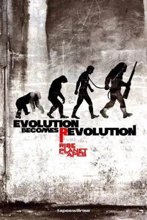 Poster to the movie "Rise of the Planet of the Apes" #598980