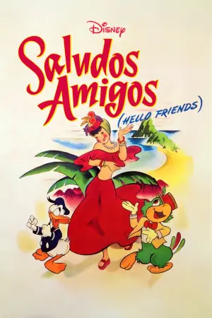 Poster to the movie "Saludos Amigos" #127944