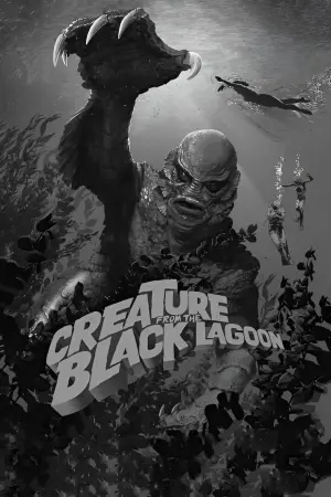 Poster to the movie "Creature from the Black Lagoon" #114617
