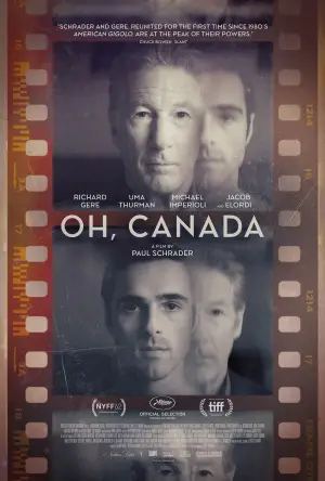 Poster to the movie "Oh, Canada" #671469