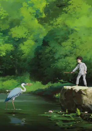 Poster to the movie "The Boy and the Heron" #162489