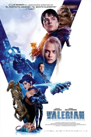 Poster to the movie "Valerian and the City of a Thousand Planets" #614209