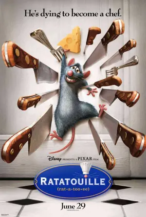 Poster to the movie "Ratatouille" #503465