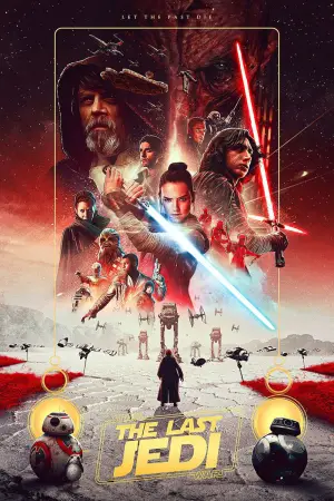 Poster to the movie "Star Wars: The Last Jedi" #599509