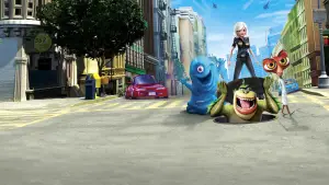 Backdrop to the movie "Monsters vs Aliens" #647939