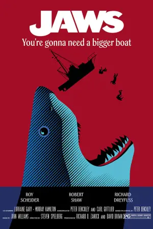 Poster to the movie "Jaws" #768273