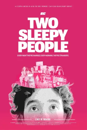 Movie poster "Two Sleepy People"