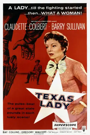 Poster to the movie "Texas Lady" #691912