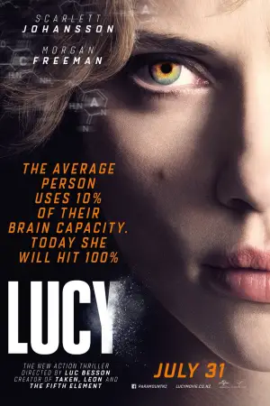 Poster to the movie "Lucy" #580072