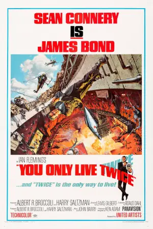 Poster to the movie "You Only Live Twice" #631078