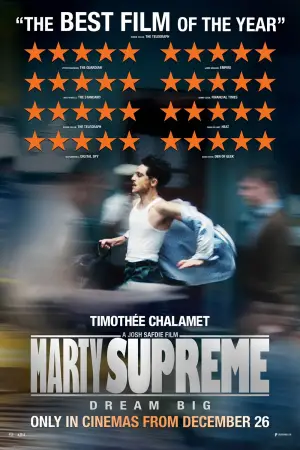 Poster to the movie "Marty Supreme" #508547