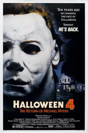 Poster to the movie "Halloween 4: The Return of Michael Myers" #732776